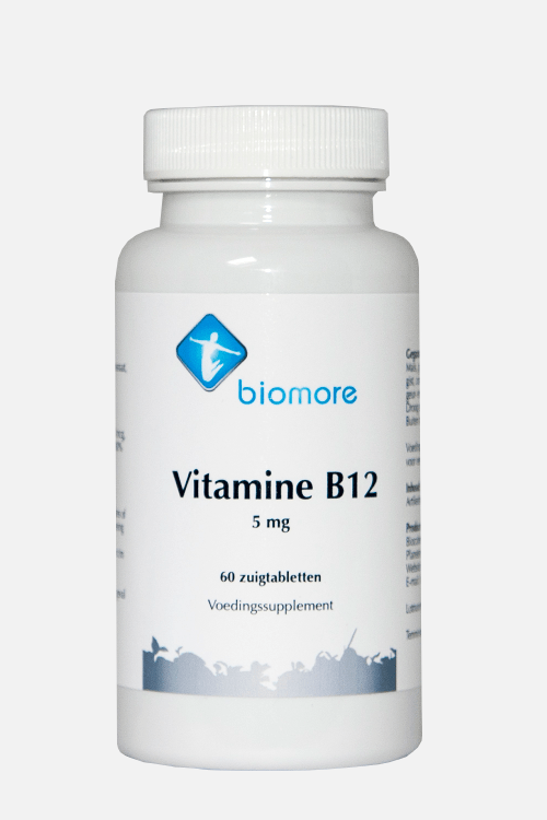 Bad Klusjesman stoeprand Vitamin B12 - 5 mg - Biocoherence Nederland